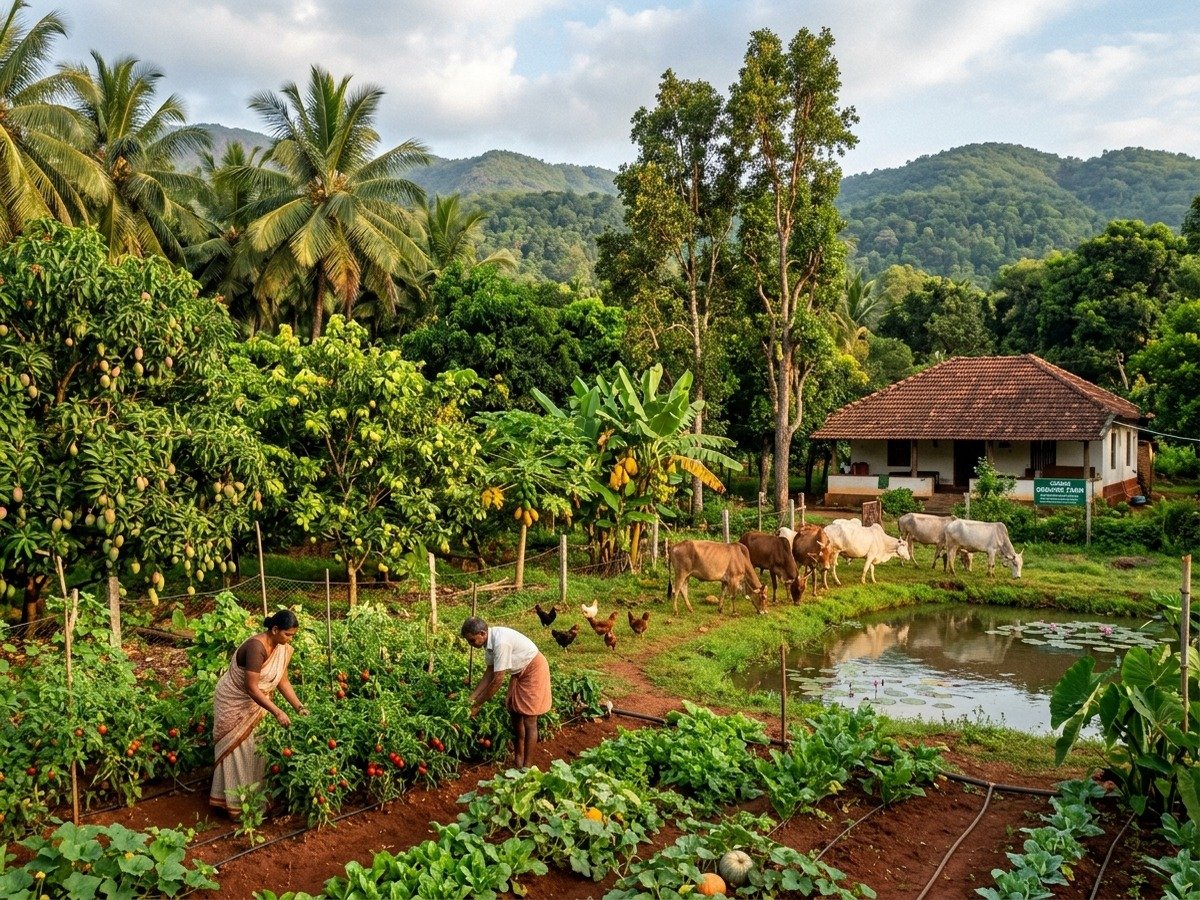 Innovative Integrated farming at Krushi Bhoomi Farms
